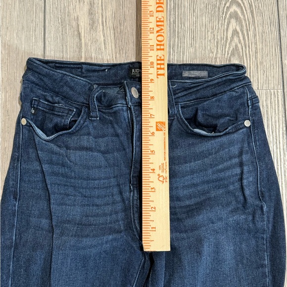 Judy Blue Dark Wash Skinny Jeans Size 5/27, Super Soft & Stretchy Denim - Picture 8 of 11